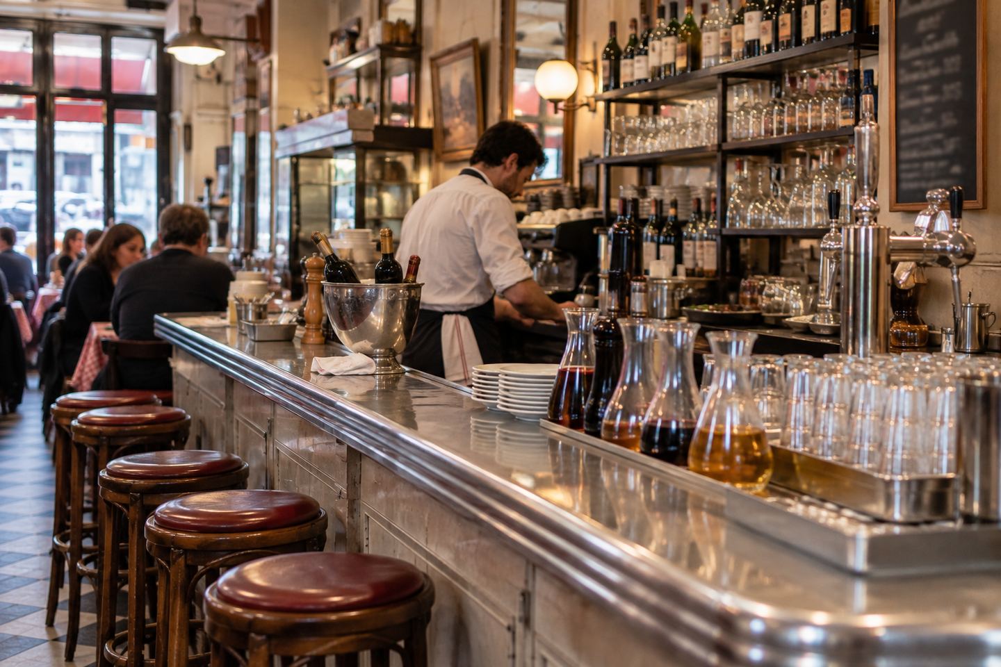 Le bar à vins